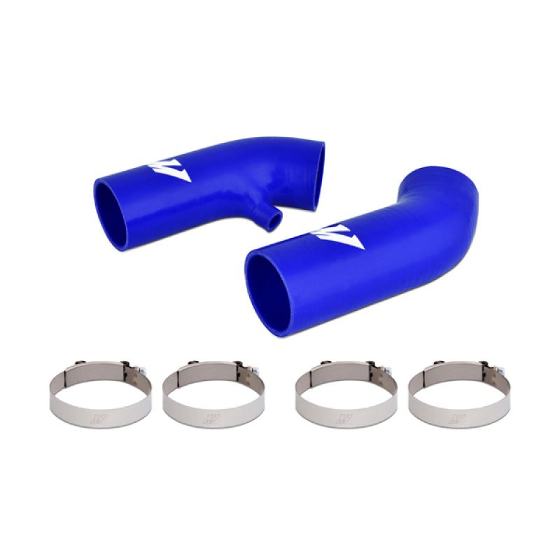 Mishimoto 09+ Nissan 370Z Blue Silicone Air Intake Hose Kit-Air Intake Components-Mishimoto-MISMMHOSE-370Z-09AIBL-SMINKpower Performance Parts