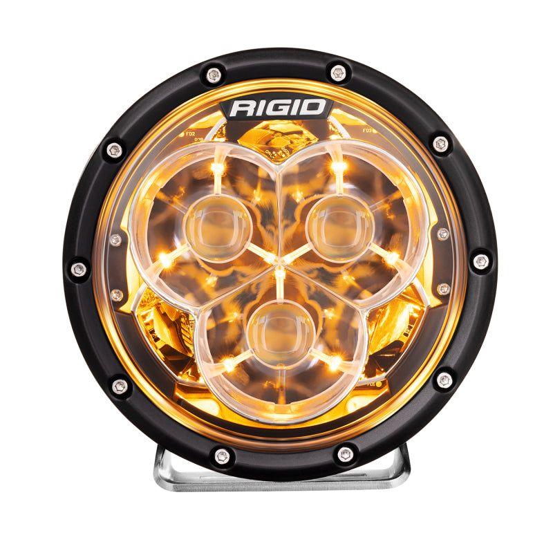 Rigid Industries 360-Series Laser 6in Amber Backlight - SMINKpower Performance Parts RIG36211 Rigid Industries