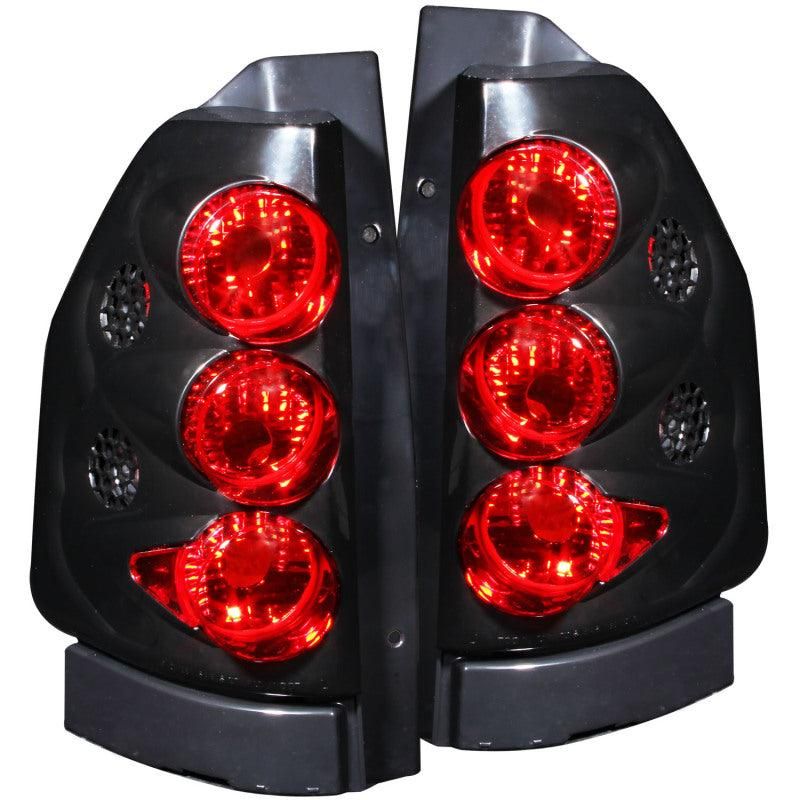 ANZO 2002-2008 Gmc Envoy Taillights Black - SMINKpower Performance Parts ANZ211093 ANZO