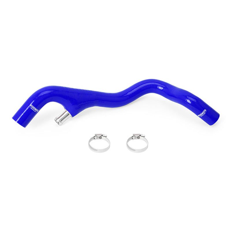 Mishimoto 05-07 Ford F-250/F-350 6.0L Powerstroke Lower Overflow Blue Silicone Hose Kit-Hoses-Mishimoto-MISMMHOSE-F2D-05EBL-SMINKpower Performance Parts