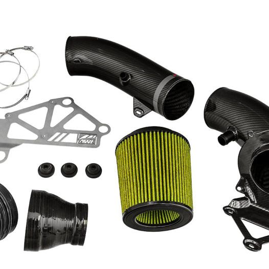 AWE Tuning Audi RS3 / TT RS S-FLO Open Carbon Fiber Intake - SMINKpower Performance Parts AWE2660-15048 AWE Tuning