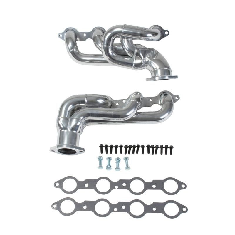 BBK 10-15 Camaro LS3 L99 Shorty Tuned Length Exhaust Headers - 1-3/4 Silver Ceramic - SMINKpower Performance Parts BBK40200 BBK