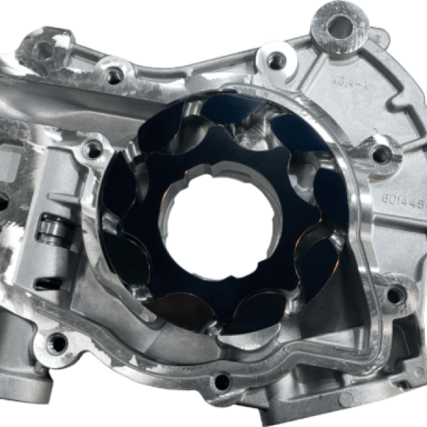 Boundary 18+ Ford Coyote (All Types) V8 Oil Pump Assembly Billet Vane Ported MartenWear Treated Gear - SMINKpower Performance Parts BOUCM-S2-R2 Boundary