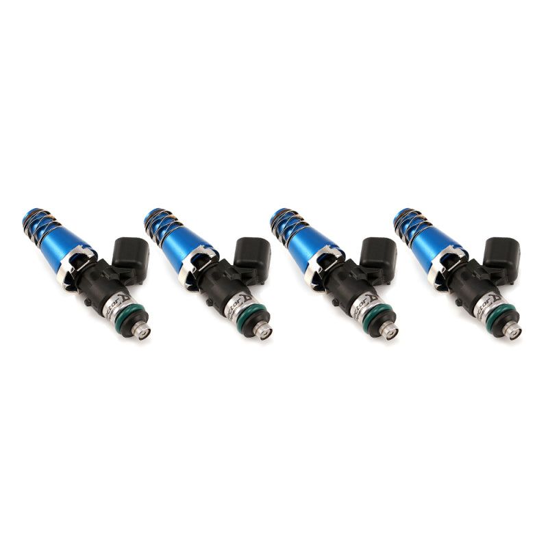 Injector Dynamics 1340cc Injectors - 60mm Length - 11mm Blue Top - 14mm Lower O-Ring (Set of 4)-Fuel Injector Sets - 4Cyl-Injector Dynamics-IDX1300.60.11.14.4-SMINKpower Performance Parts