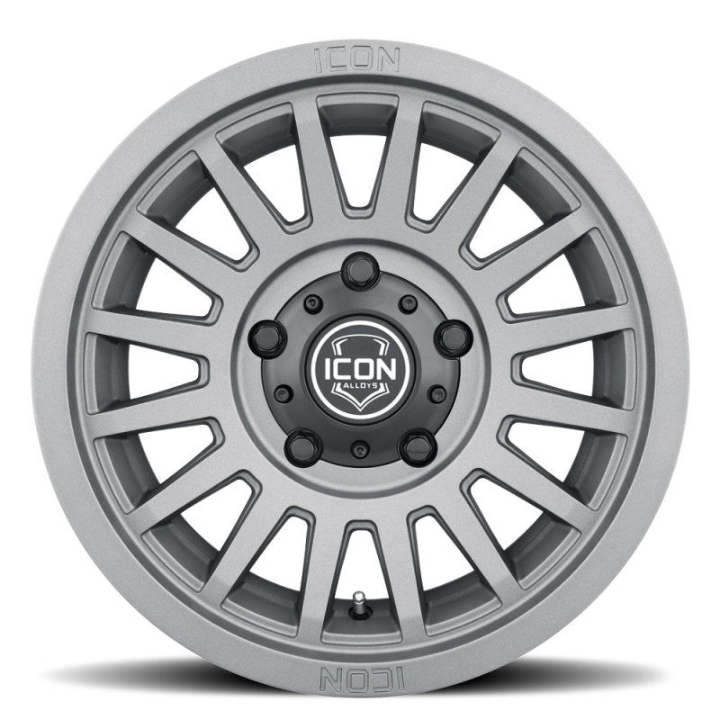 ICON Recon SLX 17x8.5 5x4.5 0mm Offset 4.75in BS 71.5mm Bore Charcoal Wheel - SMINKpower Performance Parts ICO3617856547CH ICON
