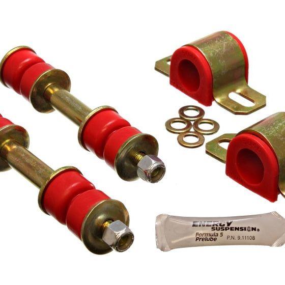 Energy Suspension 79-94 Toyota Pickup 2WD (Exc T-100/Tundra) Red 25mm Front Sway Bar Bushing Set-Bushing Kits-Energy Suspension-ENG8.5104R-SMINKpower Performance Parts