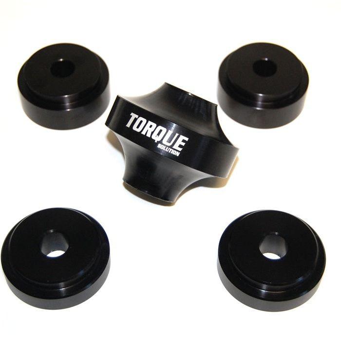 Torque Solution Solid Differential Bushing w/ Billet Inserts: Mitsubishi Evolution X MR & GSR 2008+-Bushing Kits-Torque Solution-TQSTS-EVX-005-SMINKpower Performance Parts