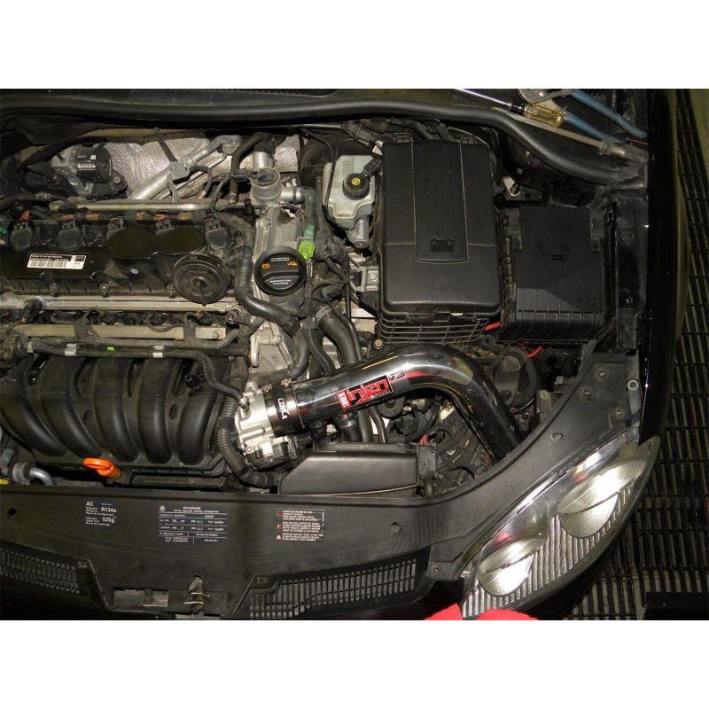 Injen 09-10 VW Golf 2.5L Black Cold Air Intake w/ MR Tech/Air Fusion/Nano-Fiber Filter (NO MAF) - SMINKpower Performance Parts INJSP3027BLK Injen