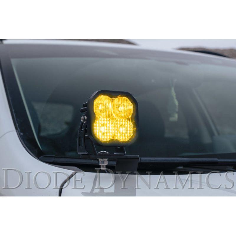 Diode Dynamics SS3 LED Pod Sport - Yellow SAE Fog Standard (Pair) - SMINKpower Performance Parts DIODD6126P Diode Dynamics