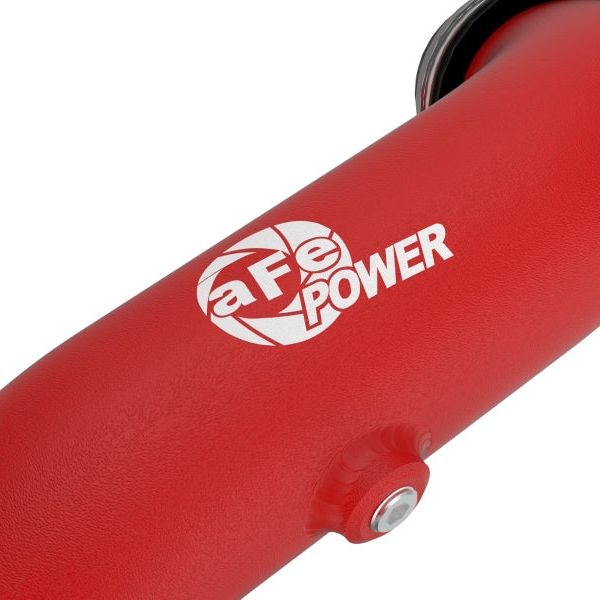 aFe 22-23 Ford Explorer BladeRunner Aluminum Hot and Cold Charge Pipe Kit - Red - SMINKpower Performance Parts AFE46-20674-R aFe
