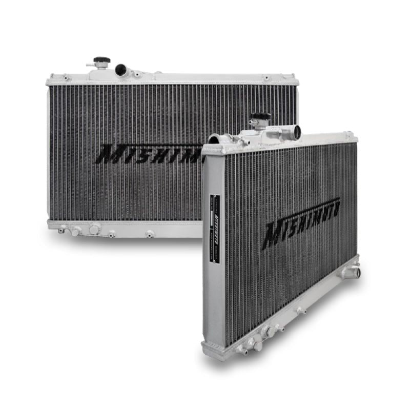 Mishimoto 93-98 Toyota Supra Turbo/Non Turbo Manual Aluminum Radiator-Radiators-Mishimoto-MISMMRAD-SUP-93T-SMINKpower Performance Parts