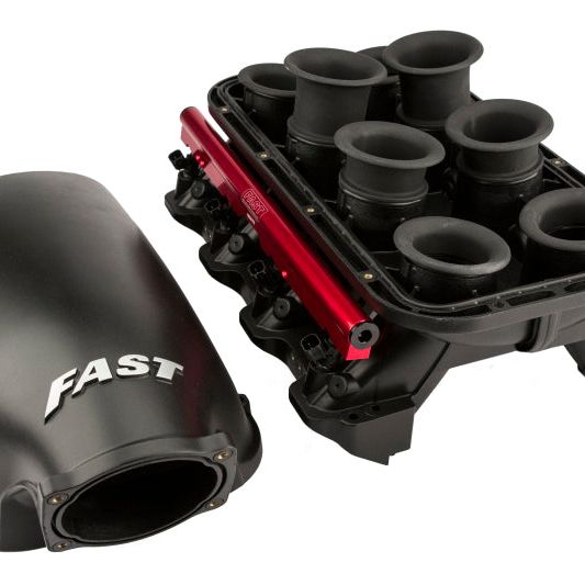 FAST LSX Manifold 103MM GenIII LS Rect Port - Black - SMINKpower Performance Parts FST146106 FAST
