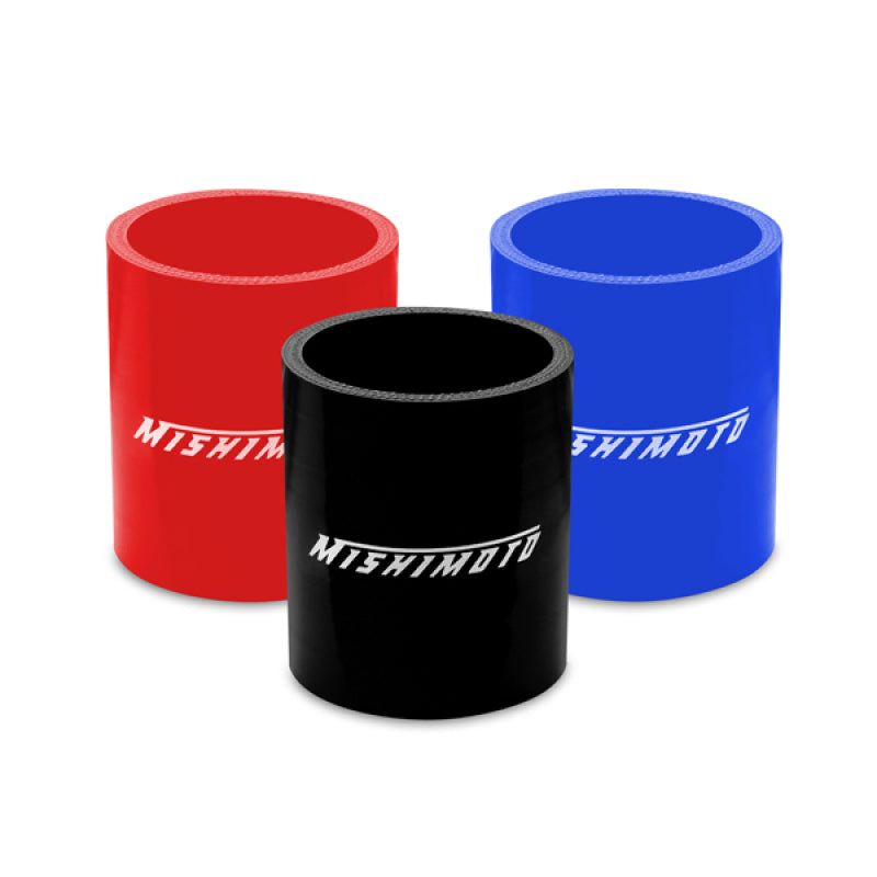 Mishimoto 2.25 Inch Black Straight Coupler-Silicone Couplers & Hoses-Mishimoto-MISMMCP-225SBK-SMINKpower Performance Parts
