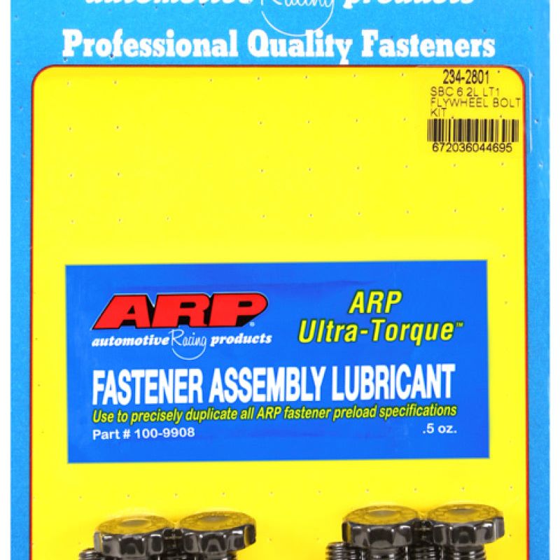 ARP Chevrolet Small Block 6.2L lT1 1.25 UHL Flywheel Bolt Kit - SMINKpower Performance Parts ARP234-2801 ARP