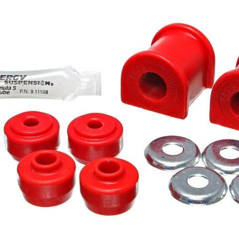 Energy Suspension 03-08 Lexus / 03-08 Toyota 4Runner Red 17mm Rear Sway Bar Bushing Kit-Bushing Kits-Energy Suspension-ENG8.5136R-SMINKpower Performance Parts