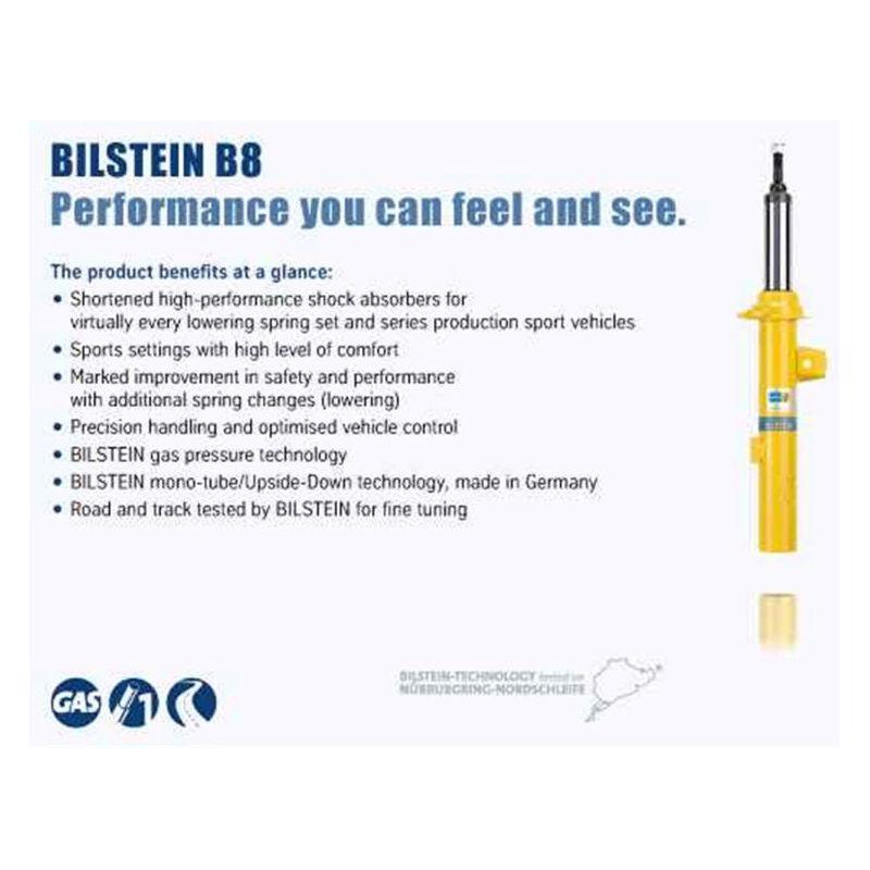 Bilstein 5100 Series 17-18 Nissan Titan Rear 46mm Monotube Shock Absorber (for 0-1in Rear Lift) - SMINKpower Performance Parts BIL24-284097 Bilstein