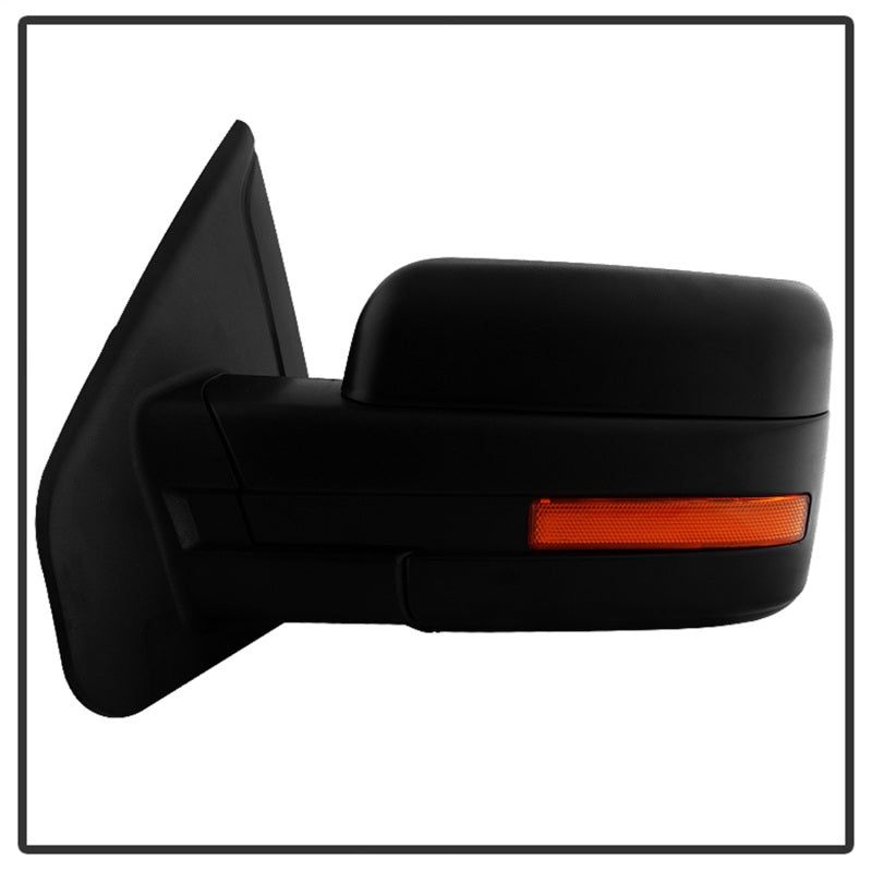 Xtune Ford F150 07-14 Power Heated Amber LED Signal OE Mirror Right MIR-03349EH-P-R-Side Mirrors-SPYDER-SPY9935343-SMINKpower Performance Parts