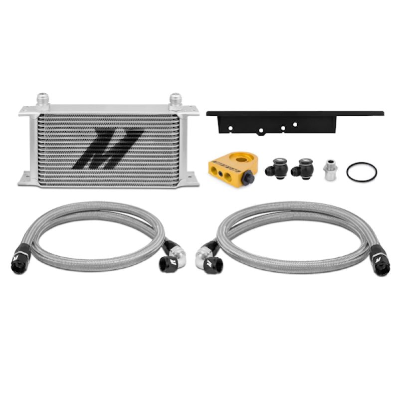 Mishimoto 03-09 Nissan 350Z / 03-07 Infiniti G35 (Coupe Only) Oil Cooler Kit - Thermostatic-Oil Coolers-Mishimoto-MISMMOC-350Z-03T-SMINKpower Performance Parts