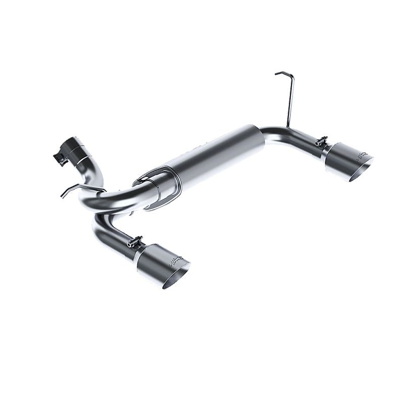 MBRP 07-14 Jeep Wrangler/Rubicon 3.6L/3.8L V6 Axle-Back Dual Rear Exit T409 Performance Exhuast Sys-Catback-MBRP-MBRPS5528409-SMINKpower Performance Parts