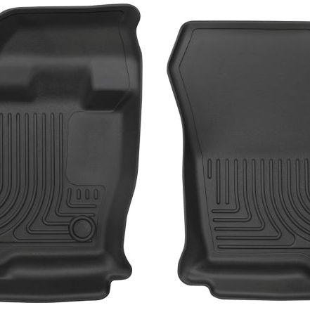 Husky Liners 2015+ Ford Edge X-Act Contour Black Front Floor Liners-Floor Mats - Rubber-Husky Liners-HSL52171-SMINKpower Performance Parts