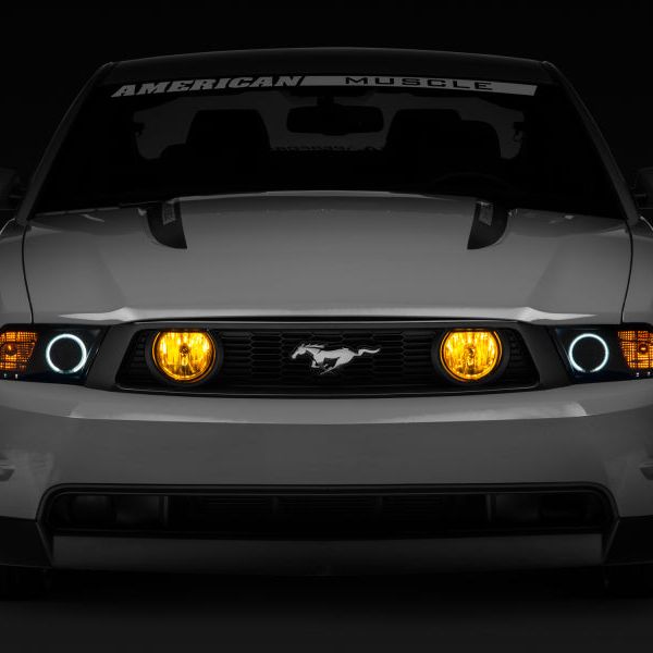 Raxiom 05-12 Ford Mustang GT Fog Lights Yellow - SMINKpower Performance Parts RAX49135 Raxiom