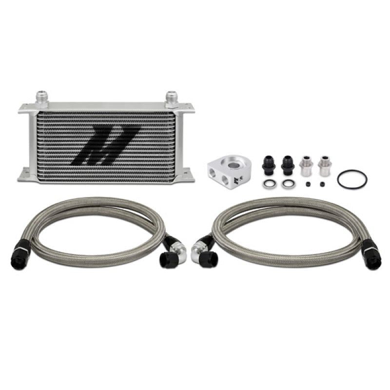 Mishimoto Universal 19 Row Oil Cooler Kit-Oil Coolers-Mishimoto-MISMMOC-UL-SMINKpower Performance Parts