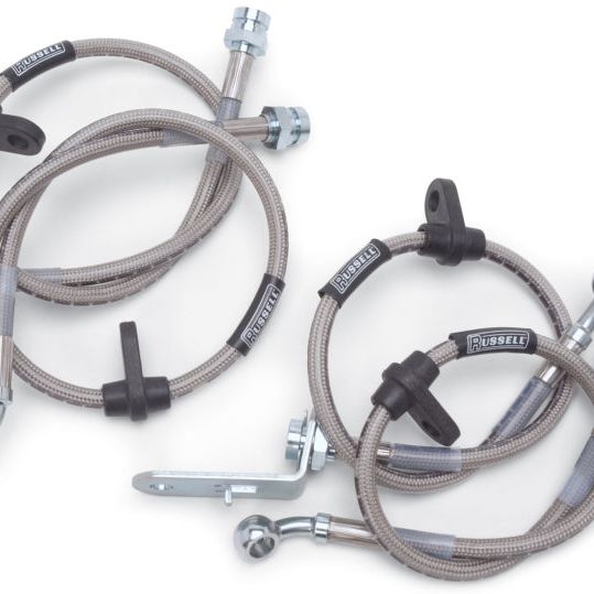 Russell Performance 02-04 Ford Focus SVT Brake Line Kit - SMINKpower Performance Parts RUS693370 Russell