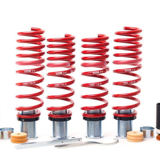 H&R 17-22 Audi R8 Coupe V10 (AWD/RWD) 4S VTF Adjustable Lowering Springs (w/Adaptive Suspension)-Lowering Springs-H&R-HRS23005-1-SMINKpower Performance Parts