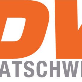 DeatschWerks 4in. Aluminum Soft Jaws w/ Magnet - Orange Anodized - SMINKpower Performance Parts DWK6-02-1007 DeatschWerks