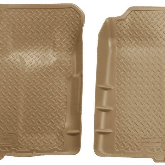 Husky Liners 92-94 Chevy Blazer/GMC Yukon Full Size (2DR) Classic Style Tan Floor Liners-Floor Mats - Rubber-Husky Liners-HSL31103-SMINKpower Performance Parts