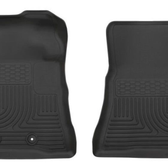 Husky Liners 15-22 Ford Mustang X-act Contour Series Front Floor Liners - Black - SMINKpower Performance Parts HSL55471 Husky Liners