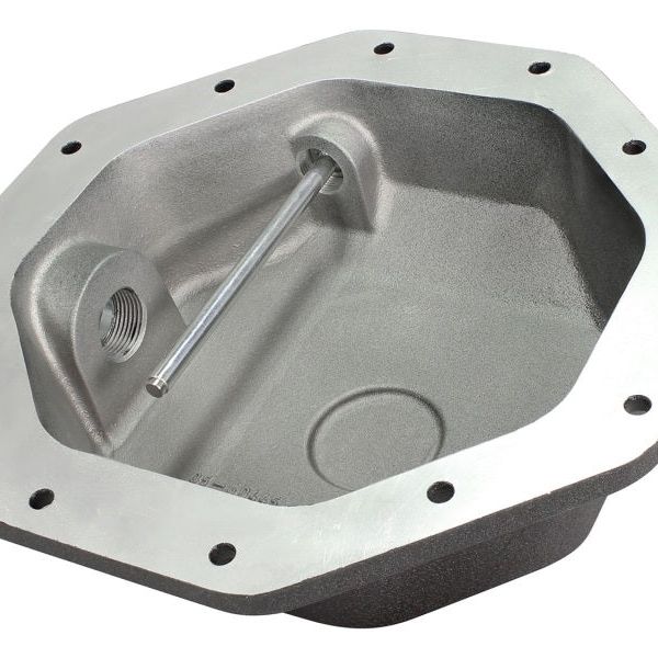 AFE Rear Differential Cover (Black Machined; Pro Series); Dodge/RAM 94-14 Corporate 9.25 (12-Bolt) - SMINKpower Performance Parts AFE46-70272 aFe