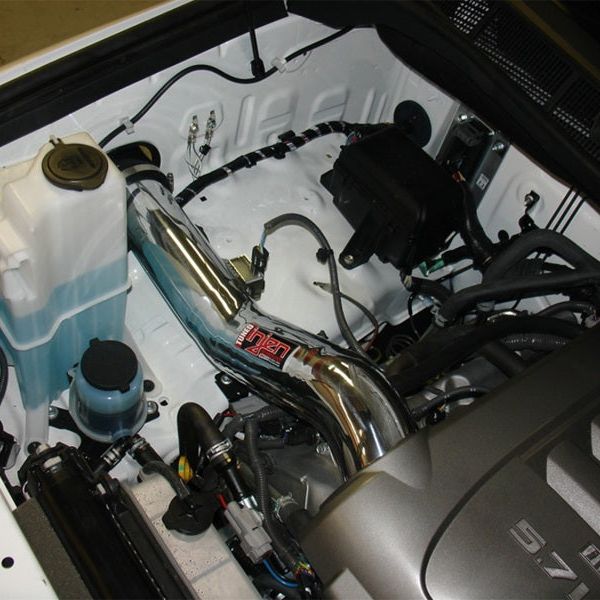 Injen 07-20 Toyota Tundra 5.7L V8 Wrinkle Black Cold Air Intake - SMINKpower Performance Parts INJPF2020WB Injen