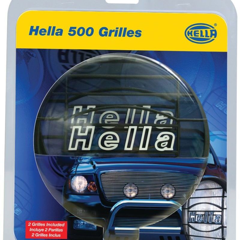Hella 500 Grille Cover (Pair) - SMINKpower Performance Parts HELLA165530801 Hella