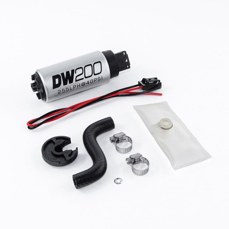 DeatschWerks 85-97 Ford Mustang 255 LPH DW200 In-Tank Fuel Pump w/ Install Kit-Fuel Pumps-DeatschWerks-DWK9-201-1014-SMINKpower Performance Parts
