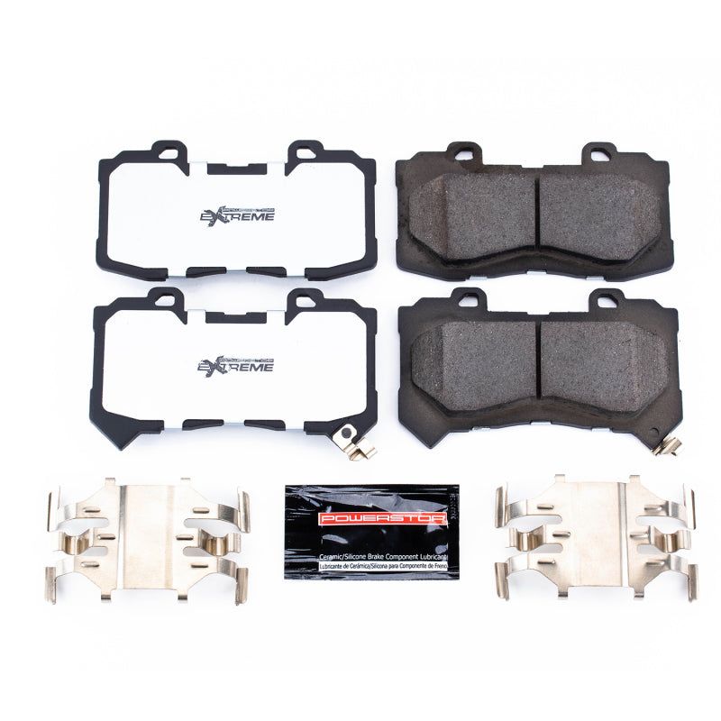 Power Stop 15-19 Chevrolet Colorado Front Z36 Truck & Tow Brake Pads w/Hardware - SMINKpower Performance Parts PSBZ36-1802 PowerStop