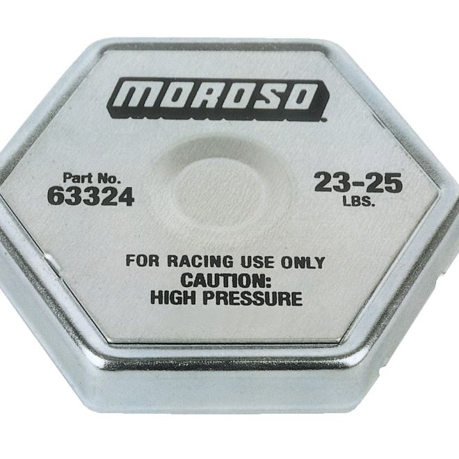 Moroso Racing Radiator Cap - 23-25lbs - SMINKpower Performance Parts MOR63324 Moroso