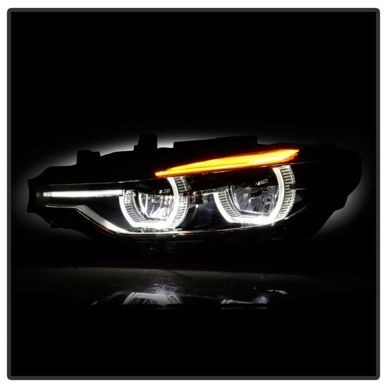 Spyder BMW F30 3 Series 4Dr LED Projector Headlights Chrome PRO-JH-BF3012H-4D-LED-C - SMINKpower Performance Parts SPY9948534 SPYDER