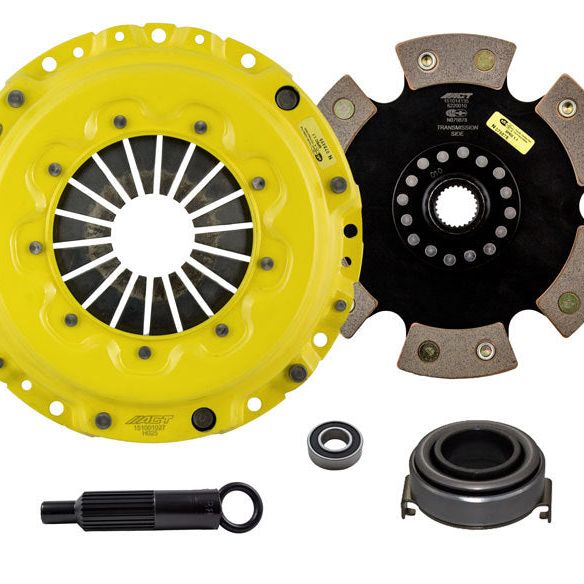 ACT 1999 Acura Integra HD/Race Rigid 6 Pad Clutch Kit-Clutch Kits - Single-ACT-ACTAI4-HDR6-SMINKpower Performance Parts