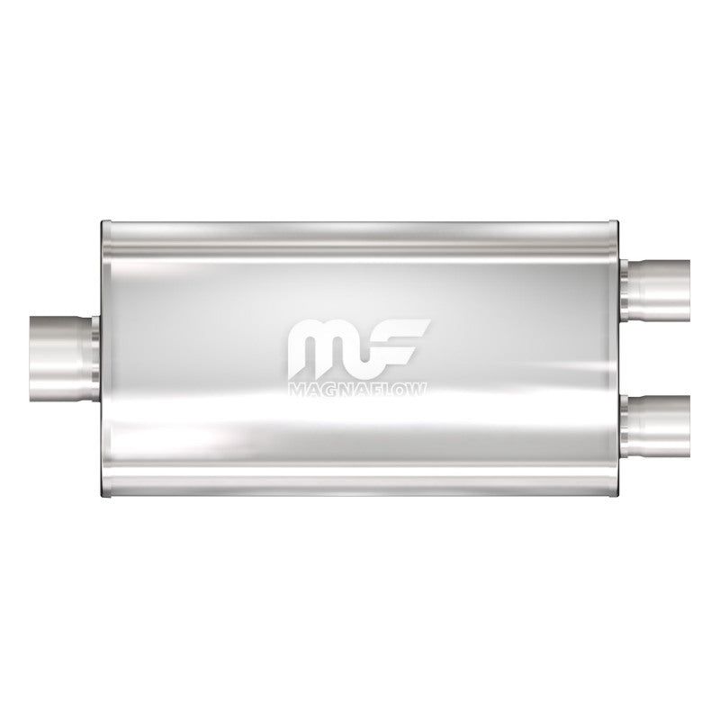 MagnaFlow Muffler Mag SS 22X5X11 2.5/3.50 D/C-Muffler-Magnaflow-MAG12587-SMINKpower Performance Parts