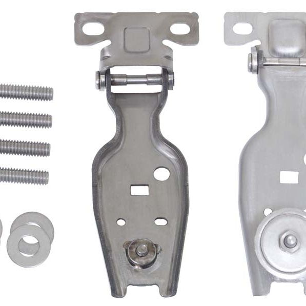 Kentrol 07-18 Jeep Wrangler JK Liftgate Hinge Pair Bare Grey - SMINKpower Performance Parts KEN30016 Kentrol