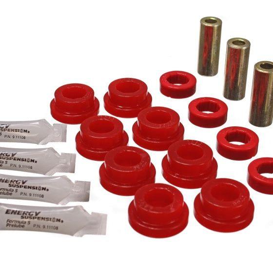 Energy Suspension 89-95 Honda Civic/CRX / 93-97 Honda Del Sol (including VTEC) Red Rear Control Arm-Bushing Kits-Energy Suspension-ENG16.3104R-SMINKpower Performance Parts