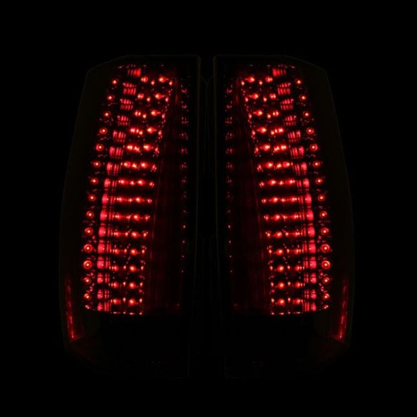 ANZO 2007-2011 Cadillac Escalade LED Taillights Chrome - SMINKpower Performance Parts ANZ321287 ANZO