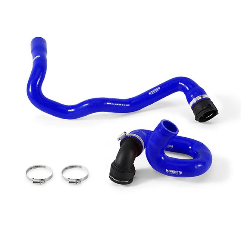 Mishimoto 13-16 Ford Focus ST 2.0L Blue Silicone Radiator Hose Kit - SMINKpower Performance Parts MISMMHOSE-FOST-13BL Mishimoto