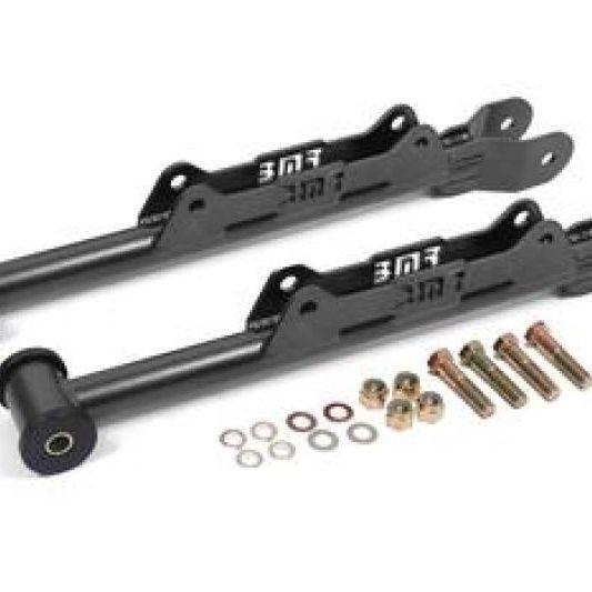 BMR 2010-2015 Chevrolet Camaro Rear DOM Lower Control Arms - Black Hammertone - SMINKpower Performance Parts BMRLCA355H BMR Suspension