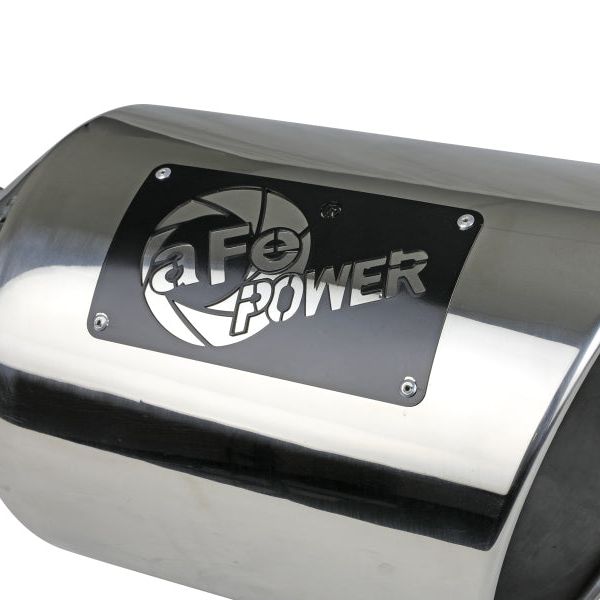 aFe Power MACH Force-Xp 304 Stainless Steel Clamp-on Exhaust Tip - Polished - SMINKpower Performance Parts AFE49T40801-P15 aFe
