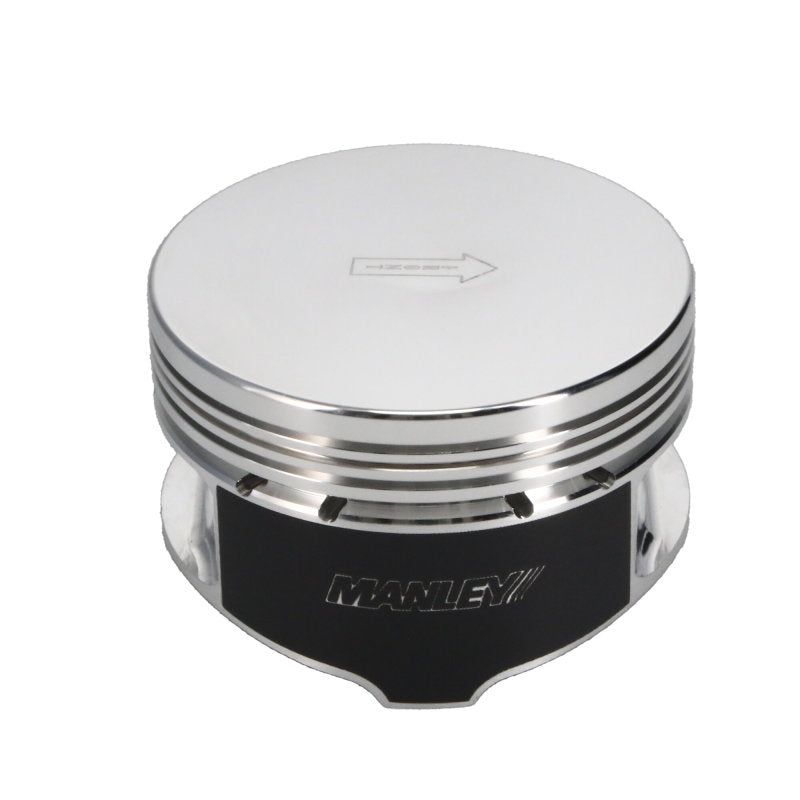 Manley Ford 4.6L/5.4L (3Valve) Flat Top Forged Aluminum 3.572in Bore 0cc Dome Piston Set