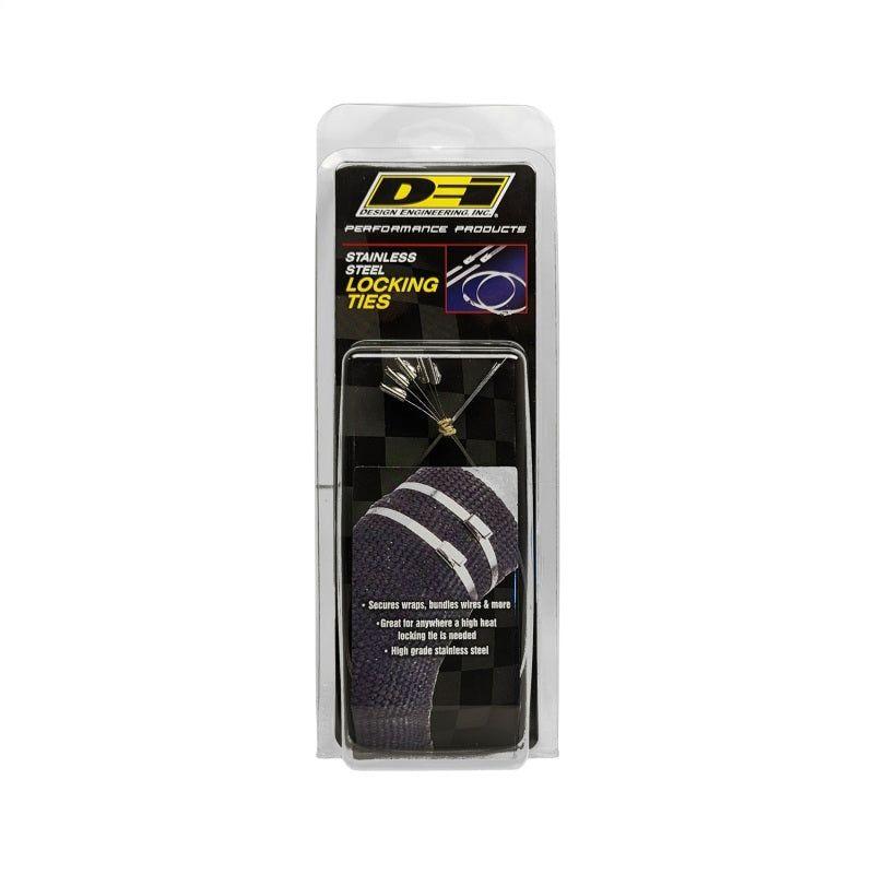 DEI Stainless Steel Locking Tie 14in - 5 per pack - SMINKpower Performance Parts DEI10202 DEI