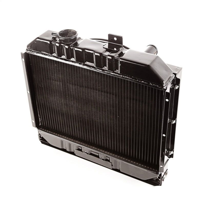 Omix Radiator w/ Fan Shroud 2 Row- 41-52 Willys Models-Radiators-OMIX-OMI17101.01-SMINKpower Performance Parts