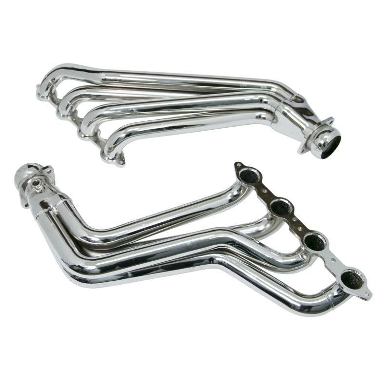 BBK 10-15 Camaro LS3 L99 Long Tube Exhaust Headers With Converters - 1-3/4 Chrome - SMINKpower Performance Parts BBK4021 BBK